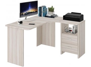 Письменный стол СКЛ-Угл 130 К ПРАВ