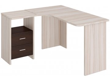 Письменный стол СКЛ-Угл 130 КВ ЛЕВ