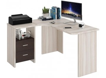 Письменный стол СКЛ-Угл 130 КВ ЛЕВ