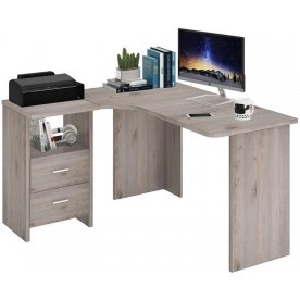 Письменный стол Беланта-Угл 130 Н ЛЕВ