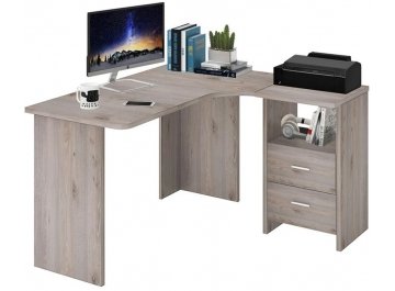 Письменный стол Беланта-Угл 130 Н ПРАВ