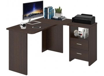 Письменный стол СКЛ-Угл 130 В ПРАВ
