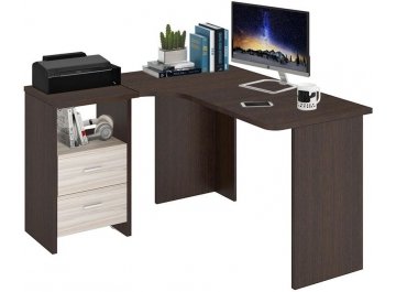 Письменный стол СКЛ-Угл 130 ВК ЛЕВ