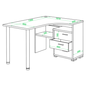 Письменный стол СР-132С-130