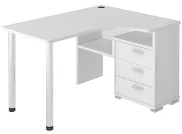Стол компьютерный СР-132С-130 белый