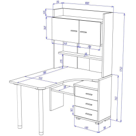 Письменный стол СР-133-130