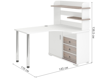 Письменный стол СР-145М правый