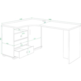 Письменный стол СР-145С