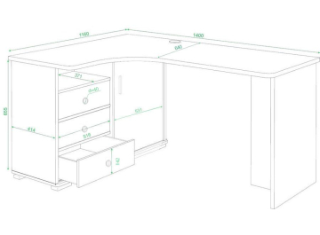 Письменный стол СР-145С