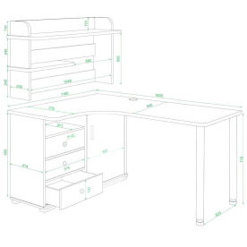 Письменный стол СР-165М