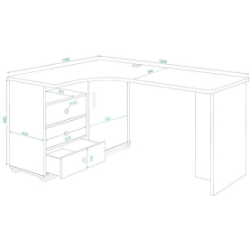 Письменный стол СР-165С