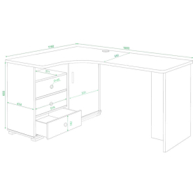 Письменный стол СР-165С