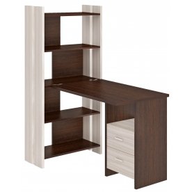 Письменный стол Лоревро-ОВ+С100Прям КВ