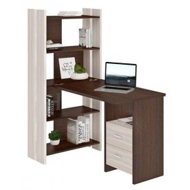 Письменный стол Лоревро-ОВ+С100Прям КВ