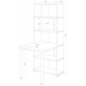 Письменный стол СБ-10М / 5 БЕШБЕ