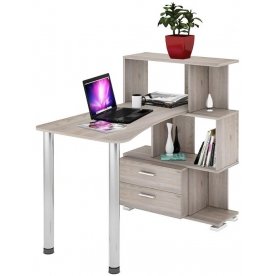 Письменный стол СЛ-5-3СТ-2+БЯ Н