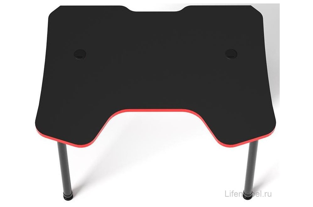 Письменный стол Strike-2 черно-красный / black-red