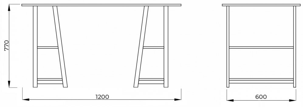 Письменный стол Topaz светлый дуб