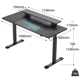 Компьютерный стол ERK-SM55-B