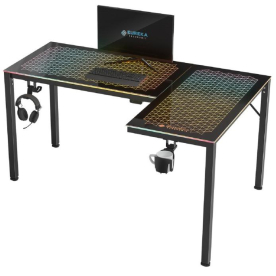 Компьютерный стол ERK-GD-L60R-B-EU