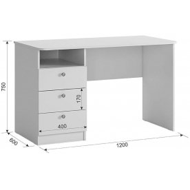 Компьютерный стол Гламур