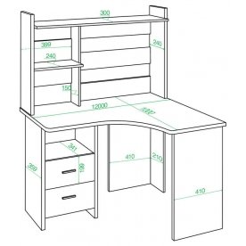 Компьютерный стол Орина