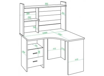 Компьютерный стол Орина