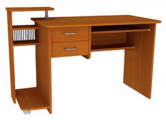 Стол компьютерный Ирбис вишня оксфорд
