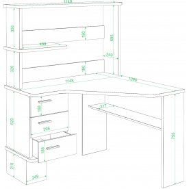 Компьютерный стол СД-45