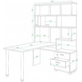 Компьютерный стол СР-420 / 150