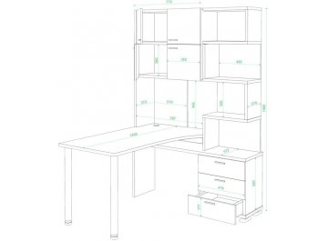 Компьютерный стол СР-500М / 140