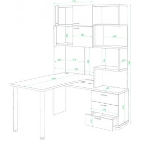 Компьютерный стол СР-500М / 190