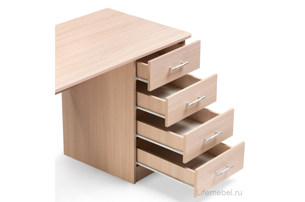 Стол письменный СП4 дуб молочный