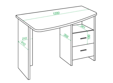 Письменный стол Беланта-Крл 120