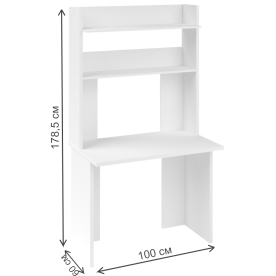 Письменный стол СКЛ-Прям100+НКЛХ-100 КВ