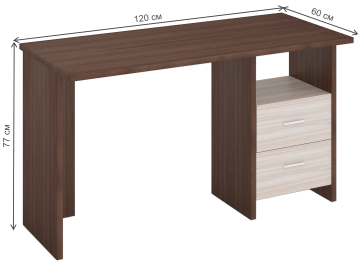 Письменный стол СКЛ-Прям120