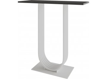 Стол-консоль Arfeo 35x80x80 белый металл