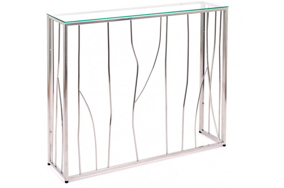 Консольный столик Armada прозрачный / хром