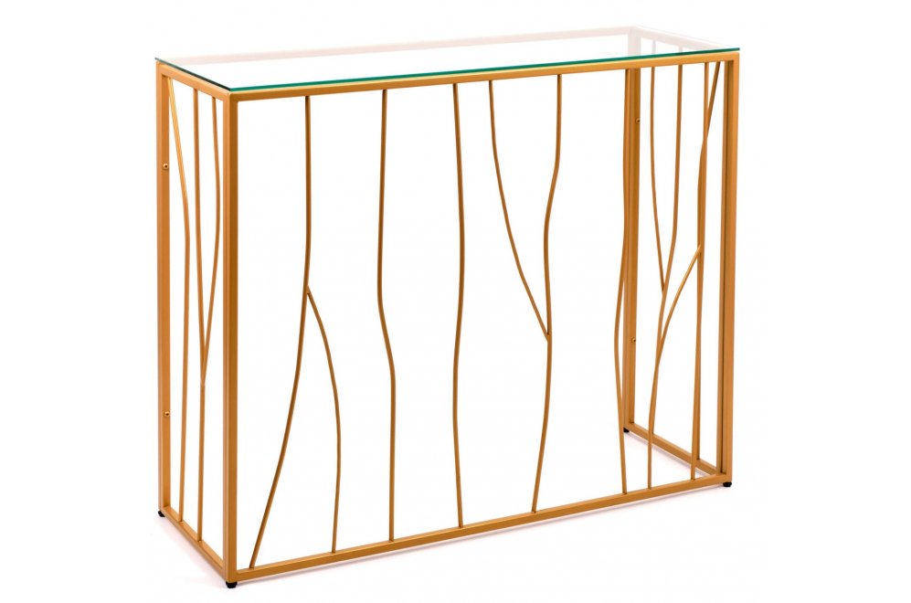 Консольный столик Armada прозрачный / золото