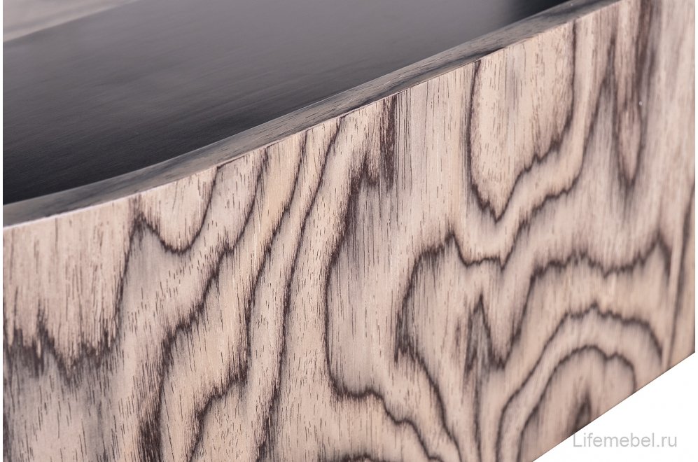 Консольный столик Банч черно-бежевый / бронза