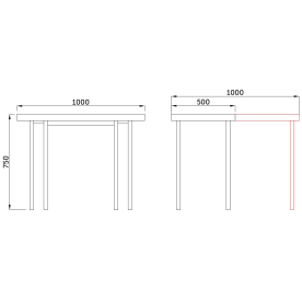 Консольный столик Далис