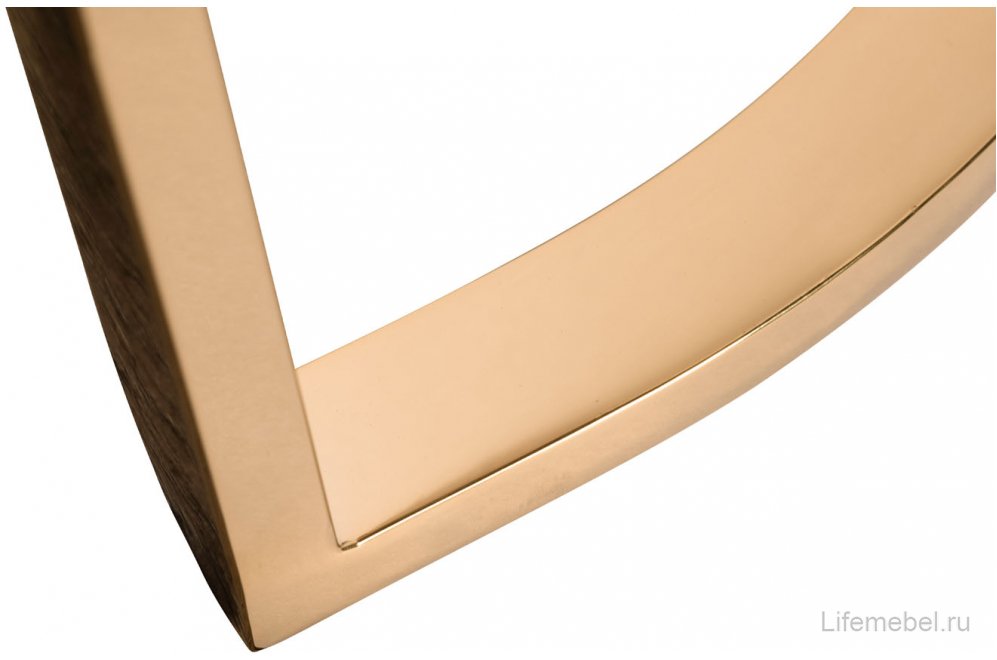 Консольный столик Лукиано бежевый / золото