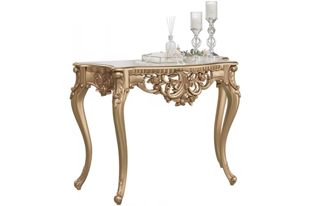 Консольный столик Мэри золото
