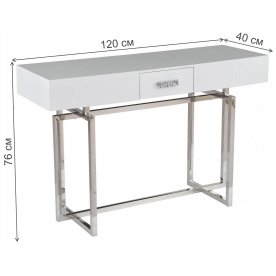 Консольный столик Гарда 120х40х76