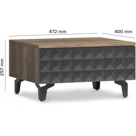 Консольный столик Shtabe Simple 7001 эко