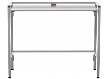 Консольный столик Leset Энзо 1000 серый / атлас светлый