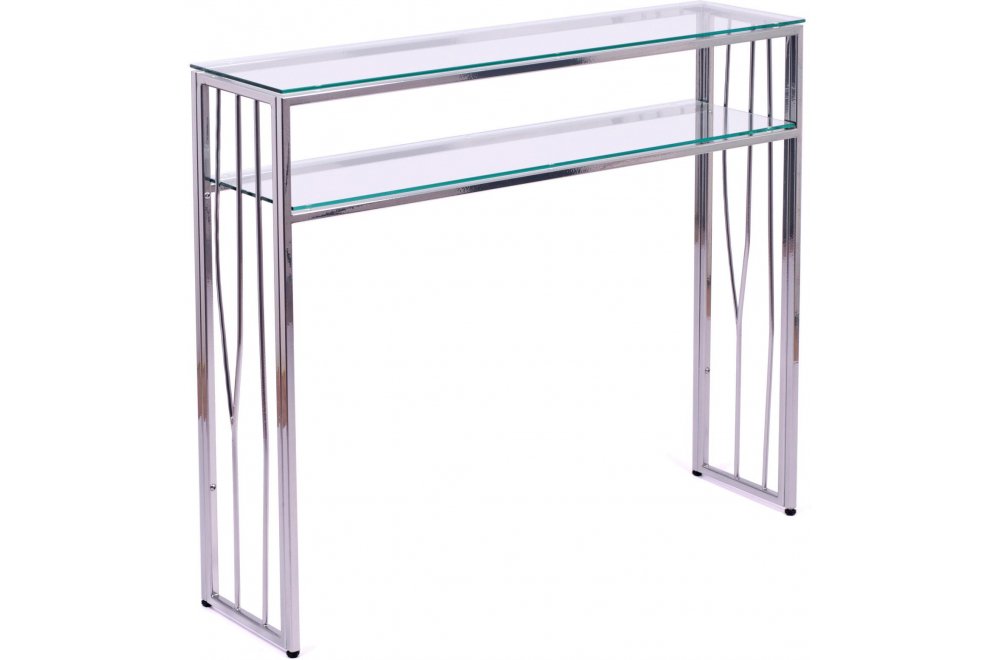 Консольный столик Toffee прозрачный / хром
