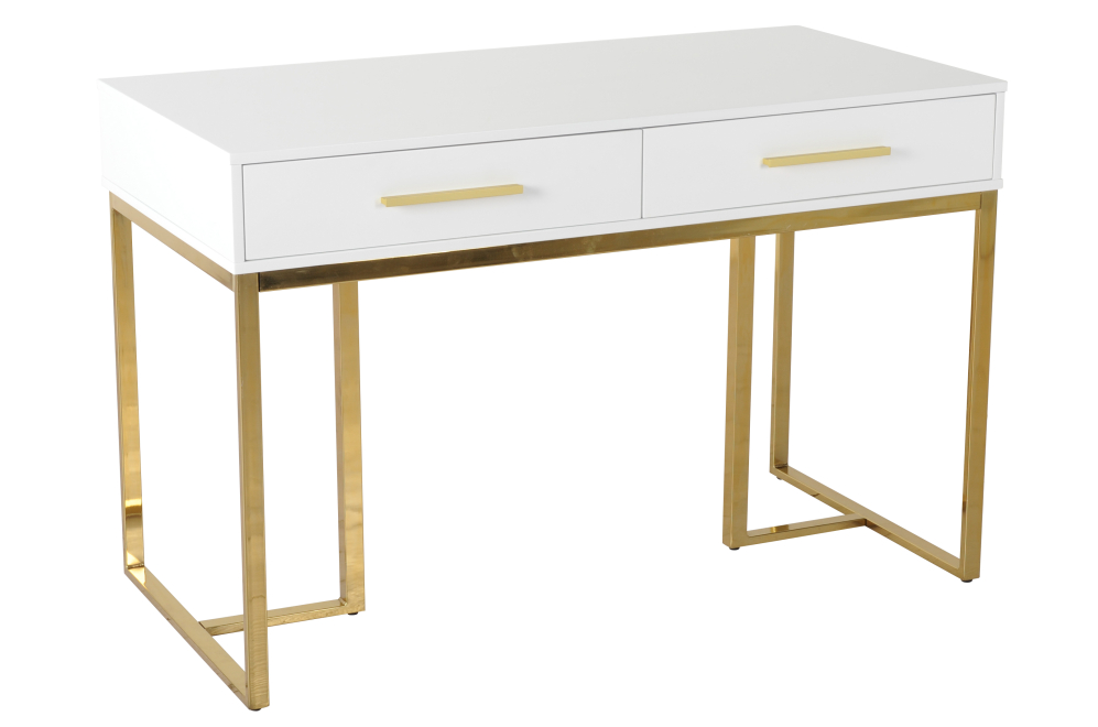 Консольный столик Армада белый / золото