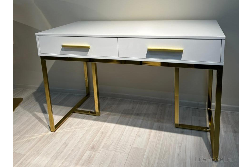 Консольный столик Армада белый / золото