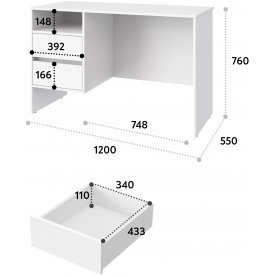 Письменный стол Оскар